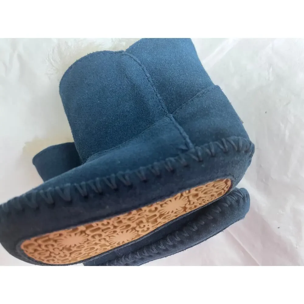 UGG AUSTRALIA TODDLER BOOTS SZ. 0/1 Blue Baby UGG Boots Velcro